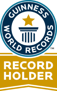 Guinness World Records GWR Record Holder Ribbon Full Colour TM-RGB