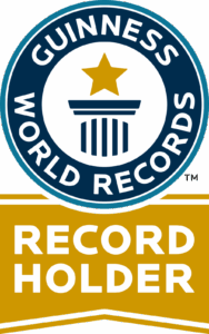 Guinness World Records GWR Record Holder Ribbon Full Colour TM-RGB