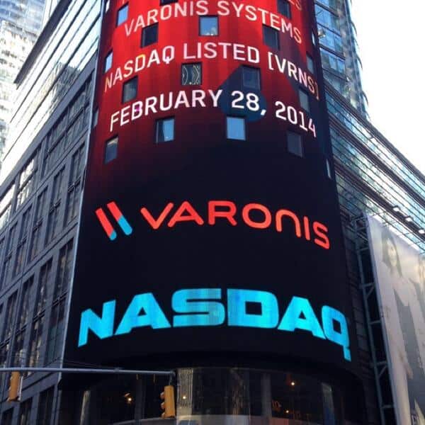 Varonis-nasdaq-on-screen