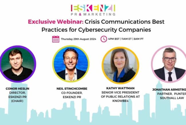 On Demand: Crisis Communications Best Practices for Cybersecurity Companies